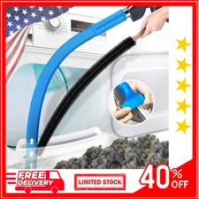 2 Pieces Dryer Vent Cleaner Kit Compatible with All Vacuum Cleaner, Dryer Lint B