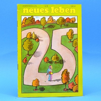 DDR Neues Leben 9 1974 Renate Stecher Christian Steyer Dida Dragan Tollensesee L
