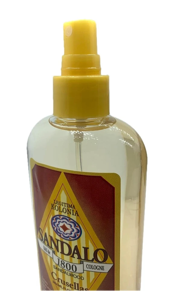 Crusellas Kolonia 1800 Sándalo Colonia 8oz Spray Unisex Aroma de Larga Duración Foto 2 de 2