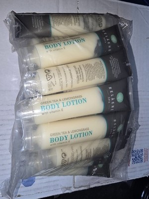21  Relache Spa Green Tree  Lemongrass & Body Lotion Travel Size Hotel Size 
