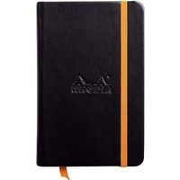 Rhodia Notizbuch Rhodiarama, 90 X 140 Mm, Liniert, Schwarz 1 Bis 20X Spare 55%