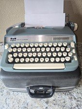 Excellent 1967 Smith-Corona Super Sterling Vintage Portable Typewriter (Elite) thumbnail