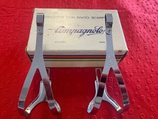 Campagnolo C-Record Toe Clips Perfect 1st Gen/Rauler Raleigh Patelli Moser Eddy...