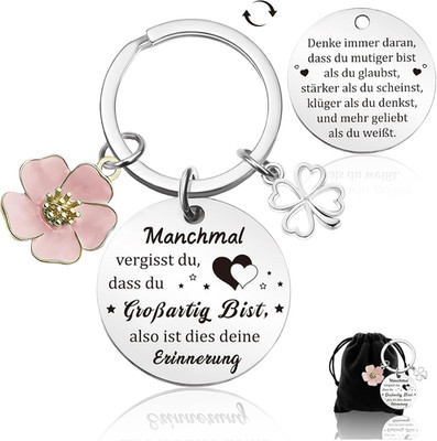 Geschenke für Frauen & Mädchen Beste Freundin Geburtstag Schlüsselanhänger
