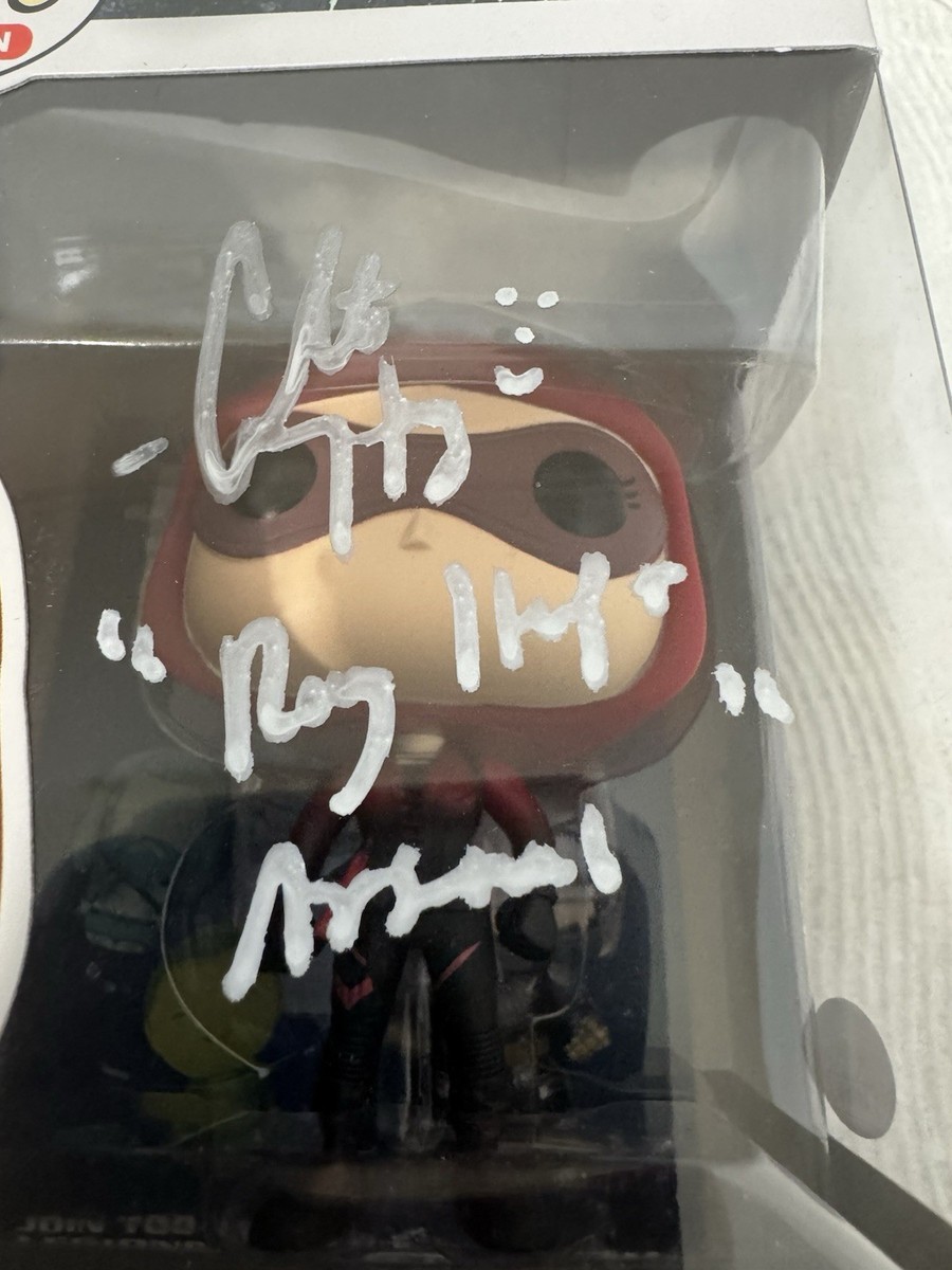 Signed Colton Haynes Speedy Funko Pop JSA COA Arrow Roy Harper