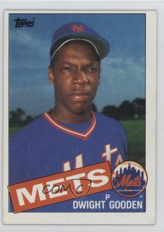 1985 Topps Dwight Gooden #620 7tw