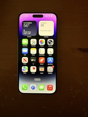 Apple iPhone 14 Pro Max (AT&T) iOS Smartphone Deep Purple 256GB 6.7'' Display