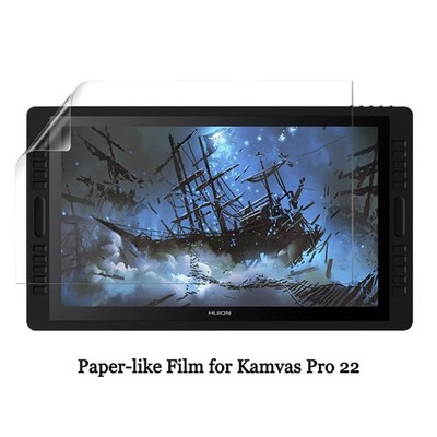 Matte papierähnliche Displayschutzfolie für Huion Kamvas Pro 22 Kamvas 22 Plus Tablet