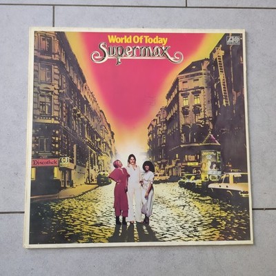 Supermax   World Of Today     Vinyl LP Schallplatte  GER  1977  VG/VG