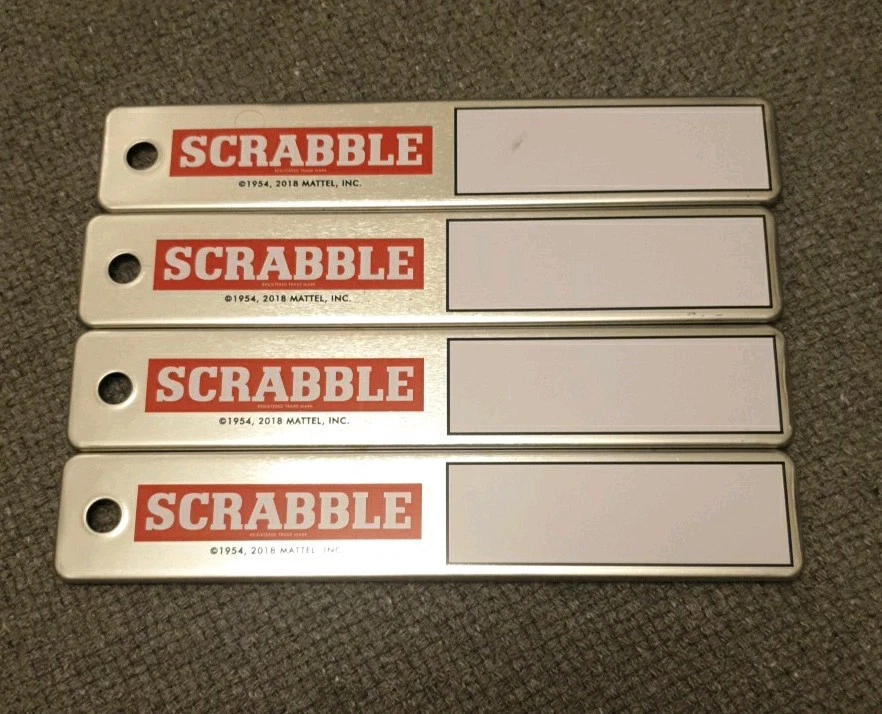 Official Scrabble Memo Board Game With Magnetic Tiles & Weekly Planner Organiser - Image 4 of 4