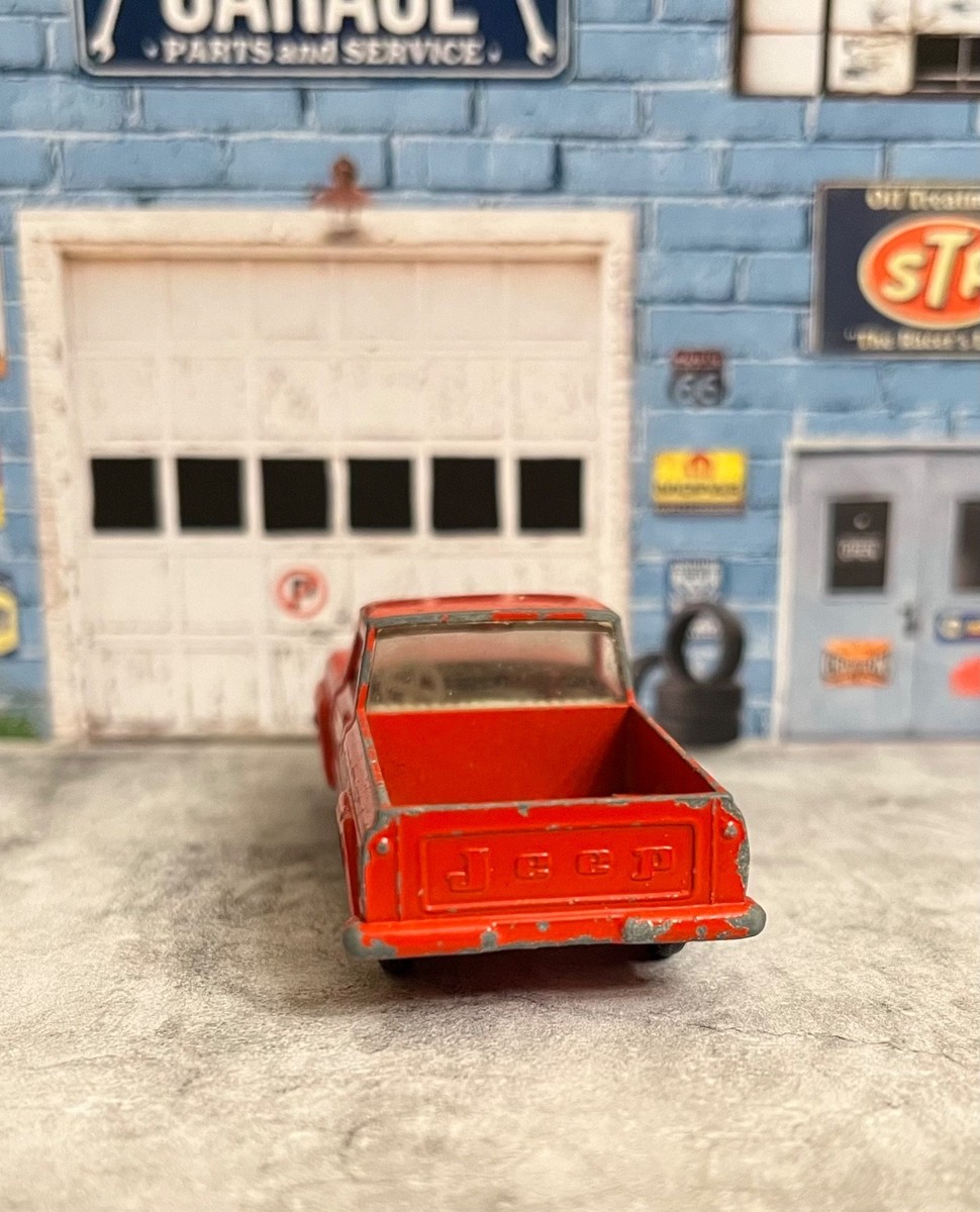 VINTAGE 1964 ORIGINAL MATCHBOX, LESNEY, NO. 71 JEEP GLADIATOR MADE