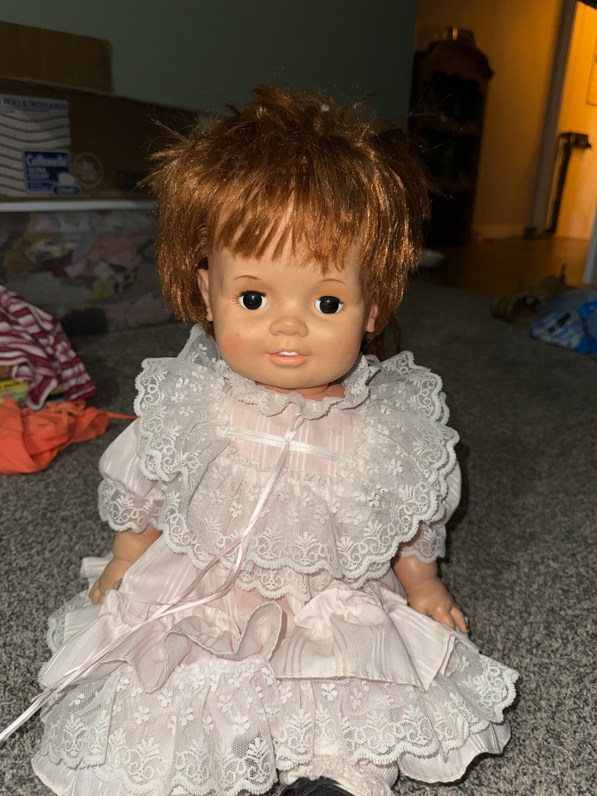 Vintage 1973 Baby Crissy Doll