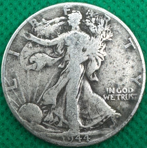 1944 Liberty Walking Half Dollar Silver - 90% Silver (317b)
