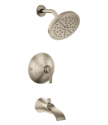 Moen Doux TS2203BN Posi-Temp Tub & Shower Trim Kit in Brushed Nickel