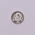 1960 Roosevelt Dime Silver 90% US Coin Circulated Philadelphia No Mint Mark