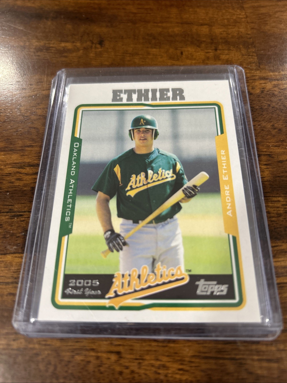 2010 Topps - The Cards Your Mom Threw Out Andre Ethier #313 Original Back