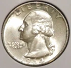 Silver Quarter - Washington - 1964-D