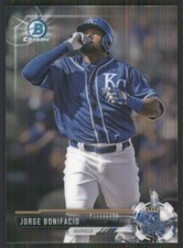 2017 Bowman Chrome Prospects #BCP136 Jorge Bonifacio Kansas City Royals 46747