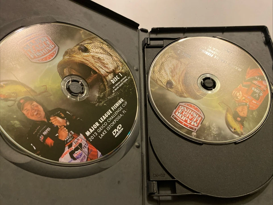 Major League Fishing MLF 2013 Geico Challenge Cup 4 Dvd Set Lake Istokpoga, FL - Image 3 of 4