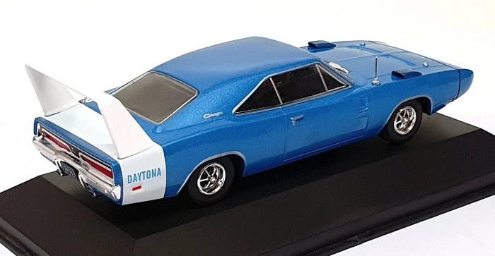 Dodge Charger Daytona 1969 escala 1/43 diecast 17725 k - azul Foto 2 de 4