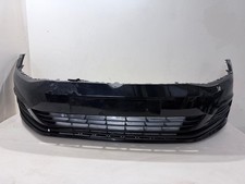 VOLKSWAGEN VW MK7 GOLF 2013 - 2017 FRONT BUMPER   5G0807221 lo41 black
