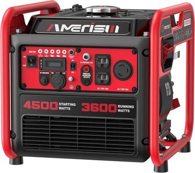 4500W Portable Inverter Generator with Eco Mode & CO Sensor for RV & Camping