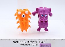 Mini Traps Ghosts Orange & Purple The Real Ghostbusters 1984 Kenner Vintage