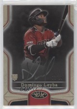 2020 Topps Tier One Break Out Silver Ink 1/10 Domingo Leyba #BOA-DLE Auto 0a8t