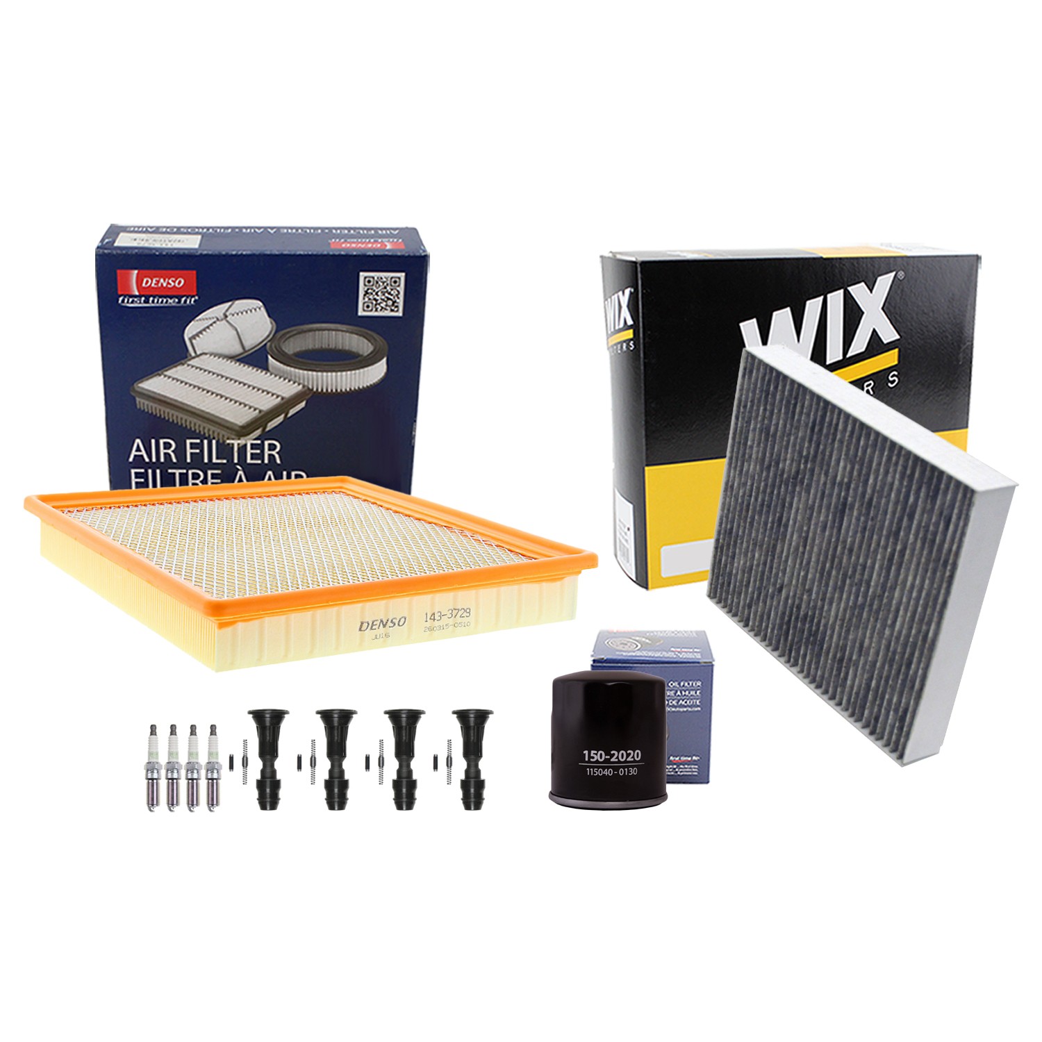 Denso Tune Up Kit NGK 4 Spark Plugs  Boots Kit for Regal 2.0L L4 Turbo GAS X