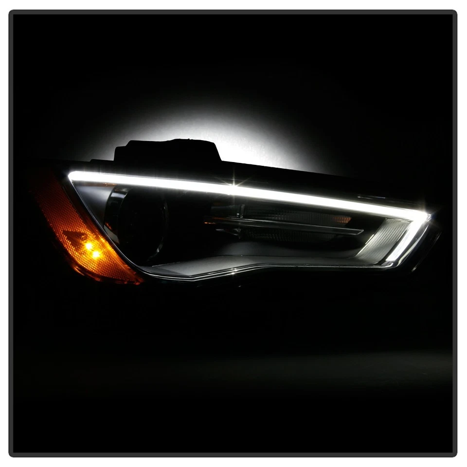 HID/Xenon Headlight For 2015-2016 Audi A3 Projector W/O AFS Passenger Side Foto 4 de 4