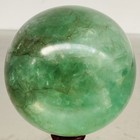 2620G Natural green fluorite Quartz Sphere Crystal Energy Ball Reiki Healing — photo 6