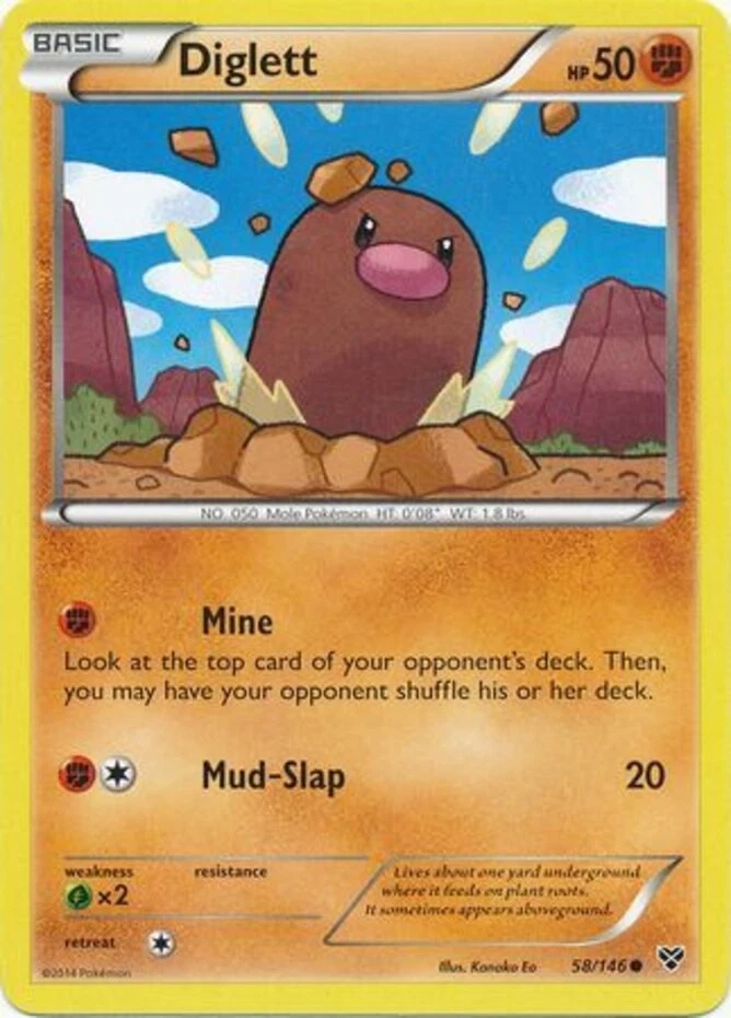 Diglett Pokemon Card for sale | eBay
