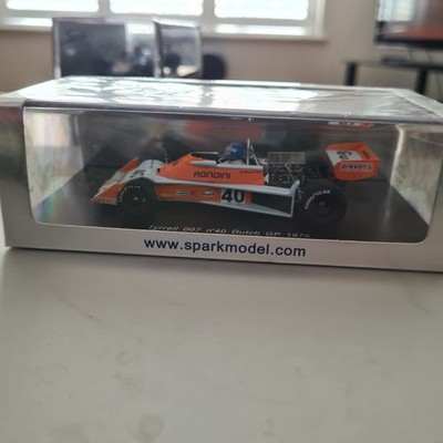 Spark 1/43 model S1648 1976 Tyrrell 007 Dutch GP - Pesenti-Rossi