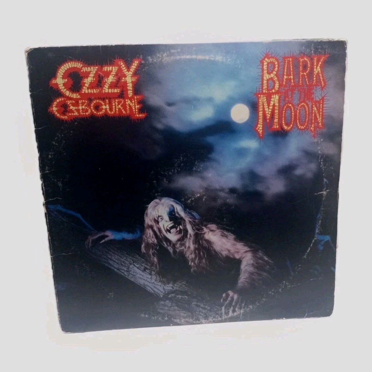 OZZY OSBOURNE- Bark At The Moon Vinyl LP CBS 1983 Hype