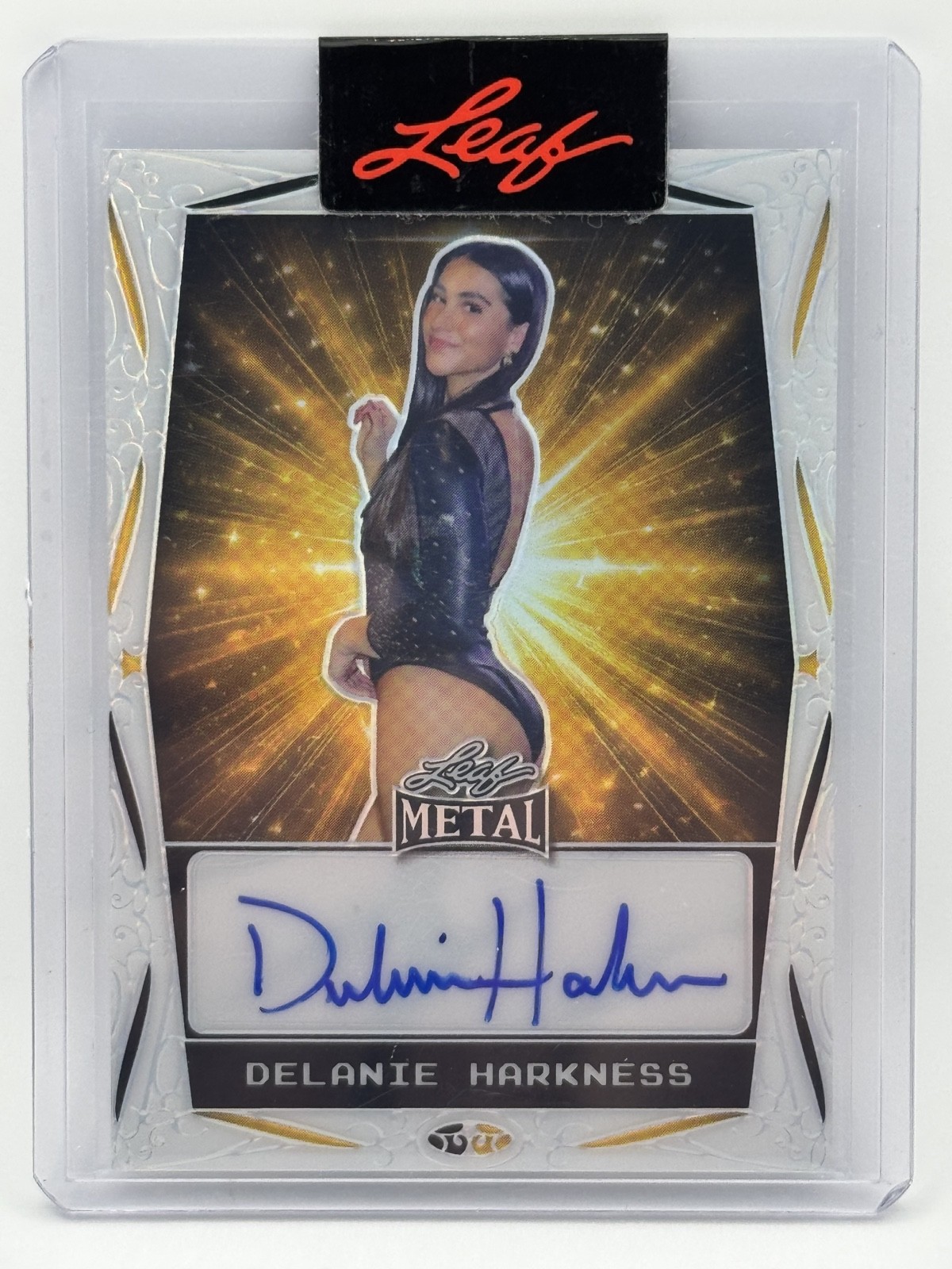 2024 Leaf Online Exclusive Autographs - Delanie Harkness #MA-DH1 /235 (AU)