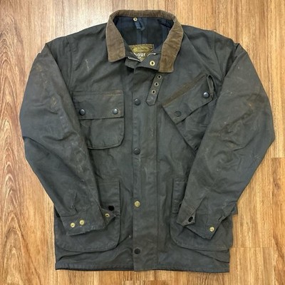 True Vintage 60d Barbour Lightweight International Jacket Single Crest Size S