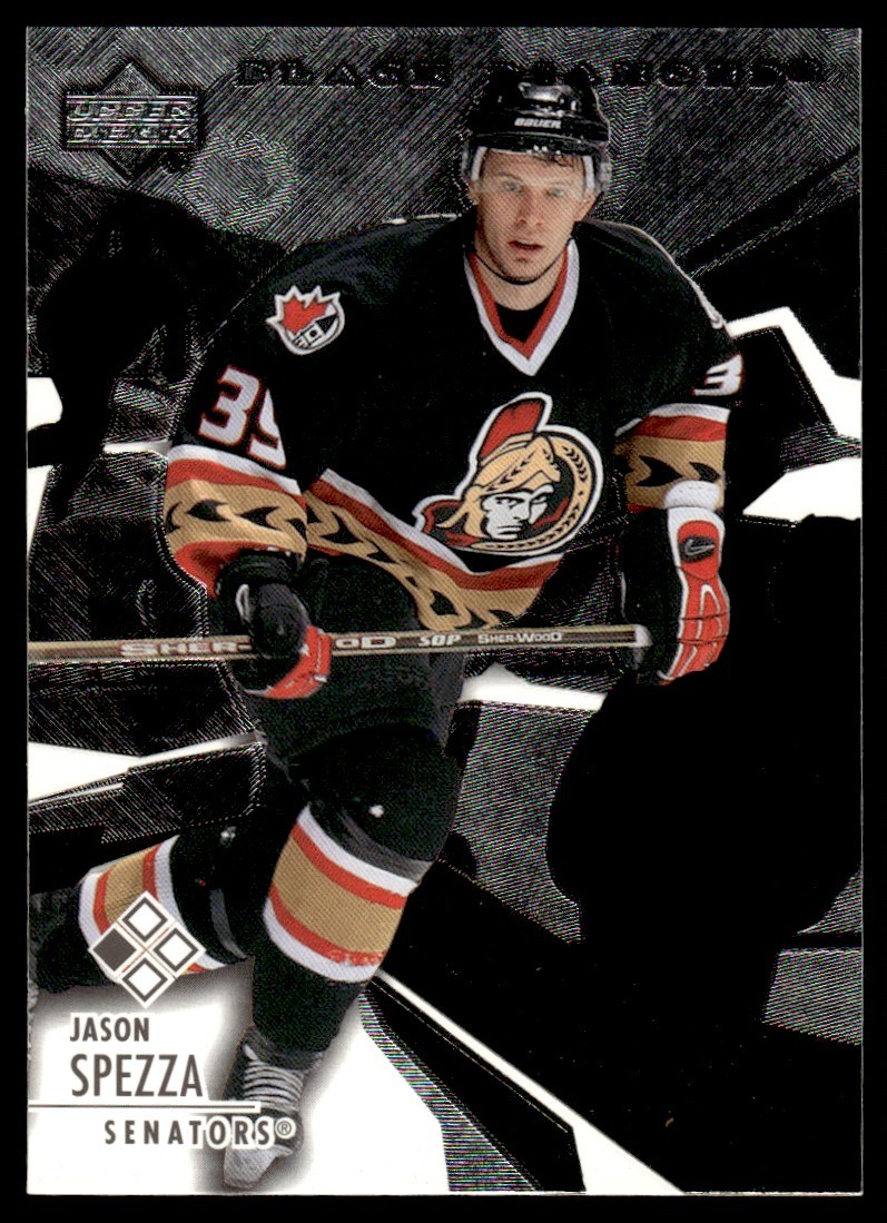 2003-04 Upper Deck Black Diamond Jason Spezza Ottawa Senators #28