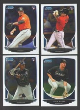 2013 Bowman Chrome Draft Picks & Prospects - MIAMI MARLINS Team Set