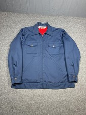 Dickies Jacket Mens 44 Regular Lined Workwear Chore Coat Button Pockets USA