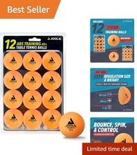 Professional Quality 3 Star Ping Pong Balls - 12 Count for Recreation Training