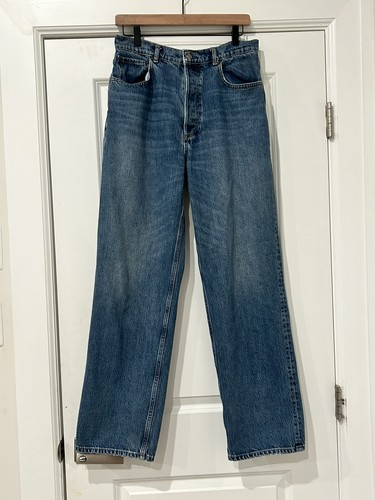 Boyish Ziggy Authentic Rigid Relaxed Fit Jeans Womens 29 Medium Wash Denim