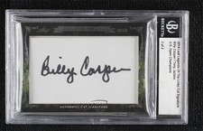 2013-14 Leaf Legends of the Links Cut Signatures Dual 2/2 Billy Casper Auto 07d9