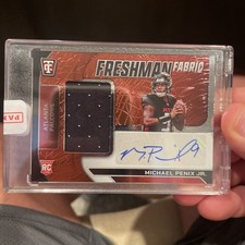 2024 Totally Certified Freshman Fabric Red Mirror 23/100 Michael Penix AUTO🔥📈