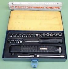 RAHSOL Drehmomentschl&uuml;ssel 1-12 Nm DREMOMETER 753 1/4" Knarre Ratsche Stecknuss