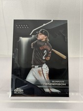 Gunnar Henderson 2026 Topps Chrome Black #11 Baltimore Orioles