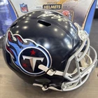Tony Pollard Signed Full Size Replica Tennessee Titans Helmet Auto Fanatics COA