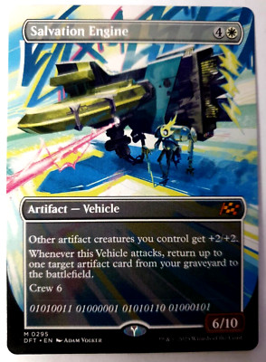 MTG: Aetherdrift - Salvation Engine - Borderless Mythic - 0295 NM