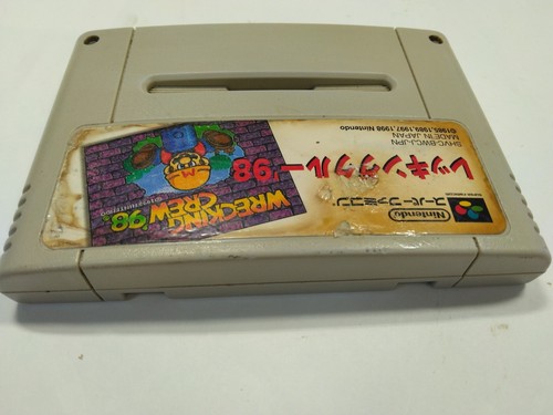 Nintendo Super Famicom Wrecking Crew 98 Mario Japan SFC SNES - Picture 6 of 7