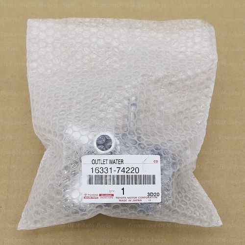 For Toyota Camry RAV4 Celica Engine Coolant Water Outlet 16331-74260 1633174220 - Picture 2 of 10