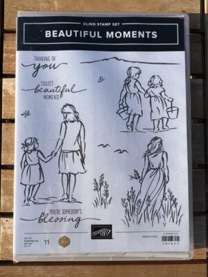 Stampin Up Stempelset BEAUTIFUL MOMENTS, wunderschöne Rarität
